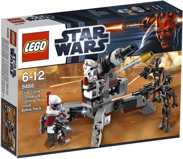 LEGO 9488 Star Wars ARC Trooper & Commando Droid Battle Pack.