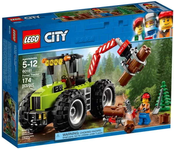 LEGO 60181 City Forsttraktor.