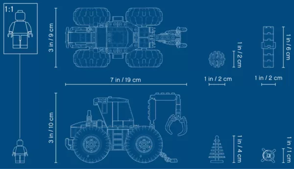 LEGO 60181 City Forsttraktor. – Bild 13