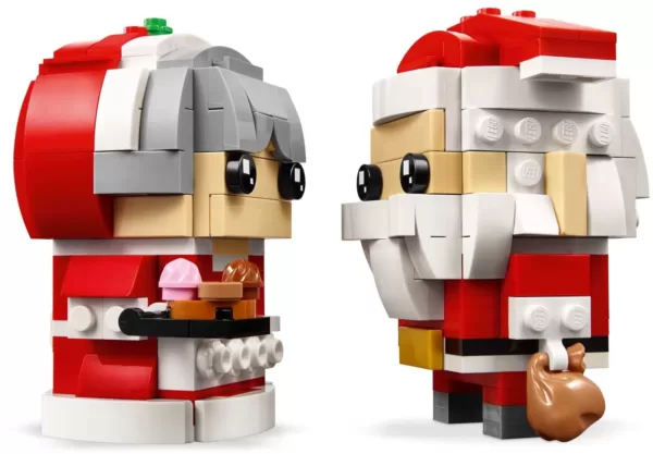 LEGO 40274 BrickHeadz Herr und Frau Weihnachtsmann. – Bild 4