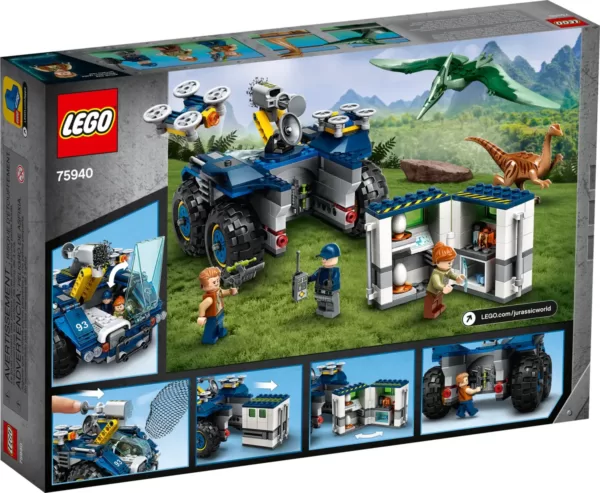 LEGO 75940 Jurassic World Gallimimus und Pteranodon Ausbruch. – Bild 2