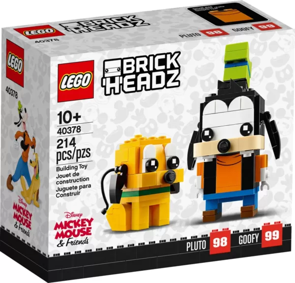 LEGO 40378 Goofy & Pluto BrickHeadz.