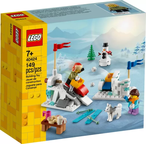 LEGO 40424 Iconic Schneeballschlacht.