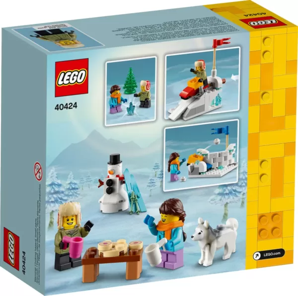 LEGO 40424 Iconic Schneeballschlacht. – Bild 2