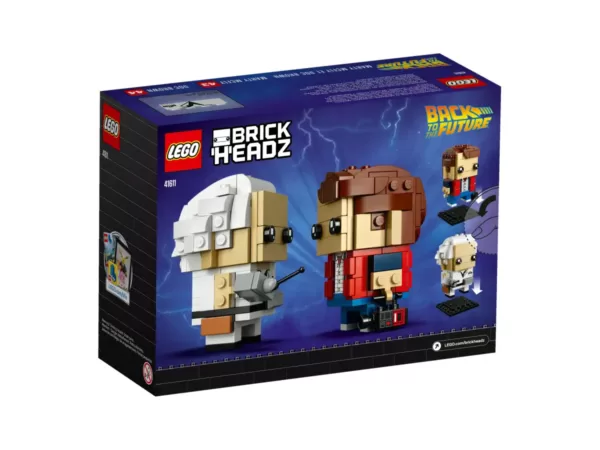 LEGO 41611 BrickHeadz Marty McFly und Doc Brown. – Bild 3