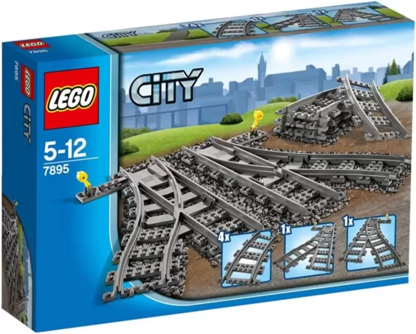 LEGO 7895 City Weichen Coloridos.