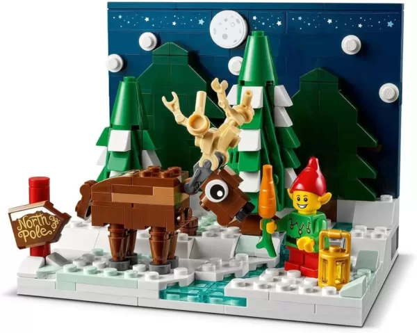 LEGO 40484 Vorgarten des Weihnachtsmanns. – Bild 2