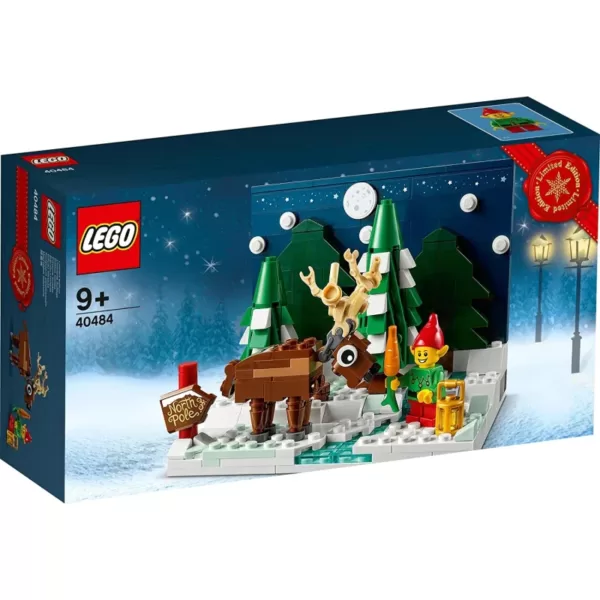 LEGO 40484 Vorgarten des Weihnachtsmanns.