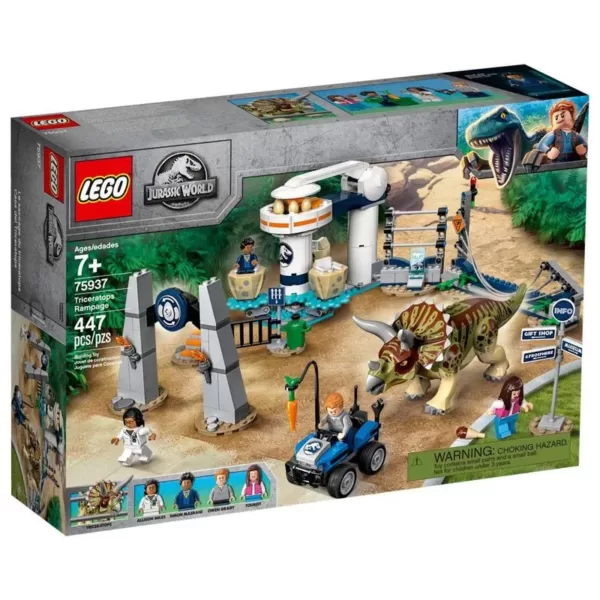LEGO 75937 Jurassic World Zorn des Triceratops. – Bild 2