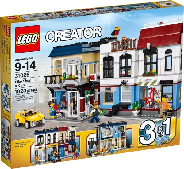 LEGO 31026 - Creator Fahrradladen und Café.