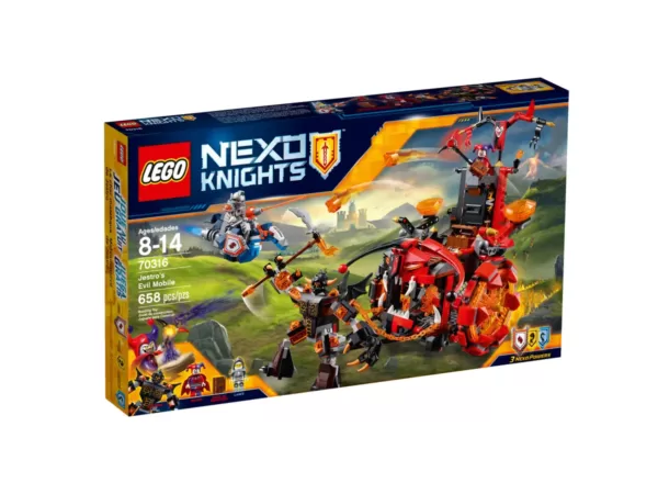 LEGO 70316 Nexo Knights - Jestro's Dunkles Fahrzeug.
