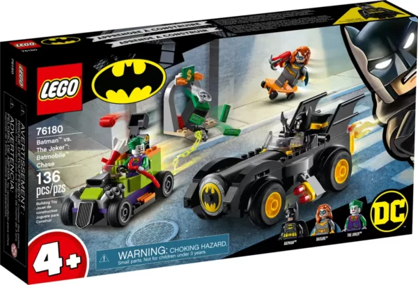 LEGO 76180 DC Batman vs Joker: Batmobil-Verfolgungsjagd.