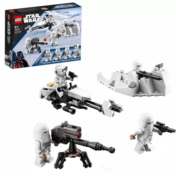 LEGO 75320 Star Wars Schneetrooper Battle Pack.