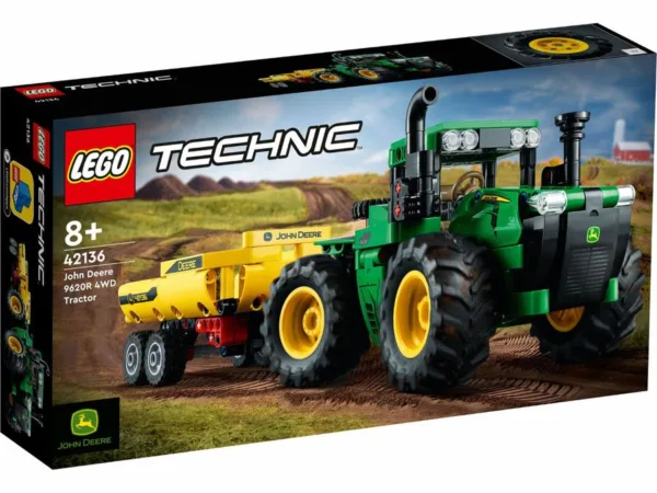 LEGO 42136 John Deere 9620R 4WD Traktor.