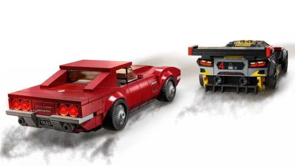 LEGO 76903 Chevrolet Corvette C8.R & 1969 Chevrolet Corvette. – Bild 6