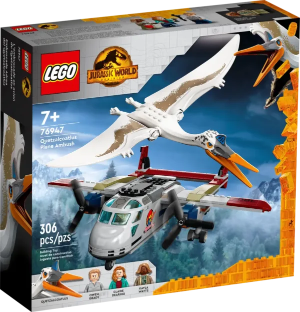 LEGO 76947 Quetzalcoatlus: Flugzeug Hinterhalt.