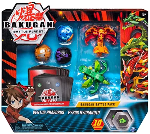 BAKUGAN Battle Pack mit 5 (2 Ultra & 3 Basic Balls), unterschiedliche Varianten