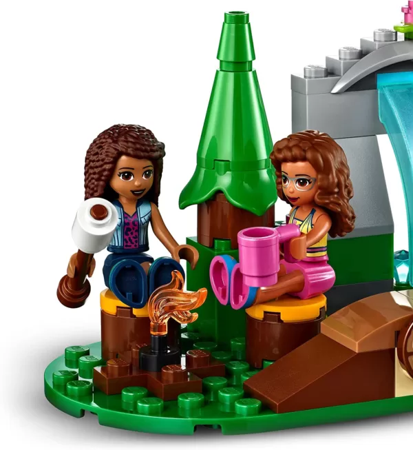 LEGO 41677 LEGO Friends Wasserfall im Wald, Camping Spielzeug ab 5 Jahre mit Mini Puppen – Bild 5