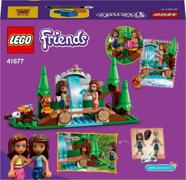 LEGO 41677 LEGO Friends Wasserfall im Wald, Camping Spielzeug ab 5 Jahre mit Mini Puppen – Bild 8