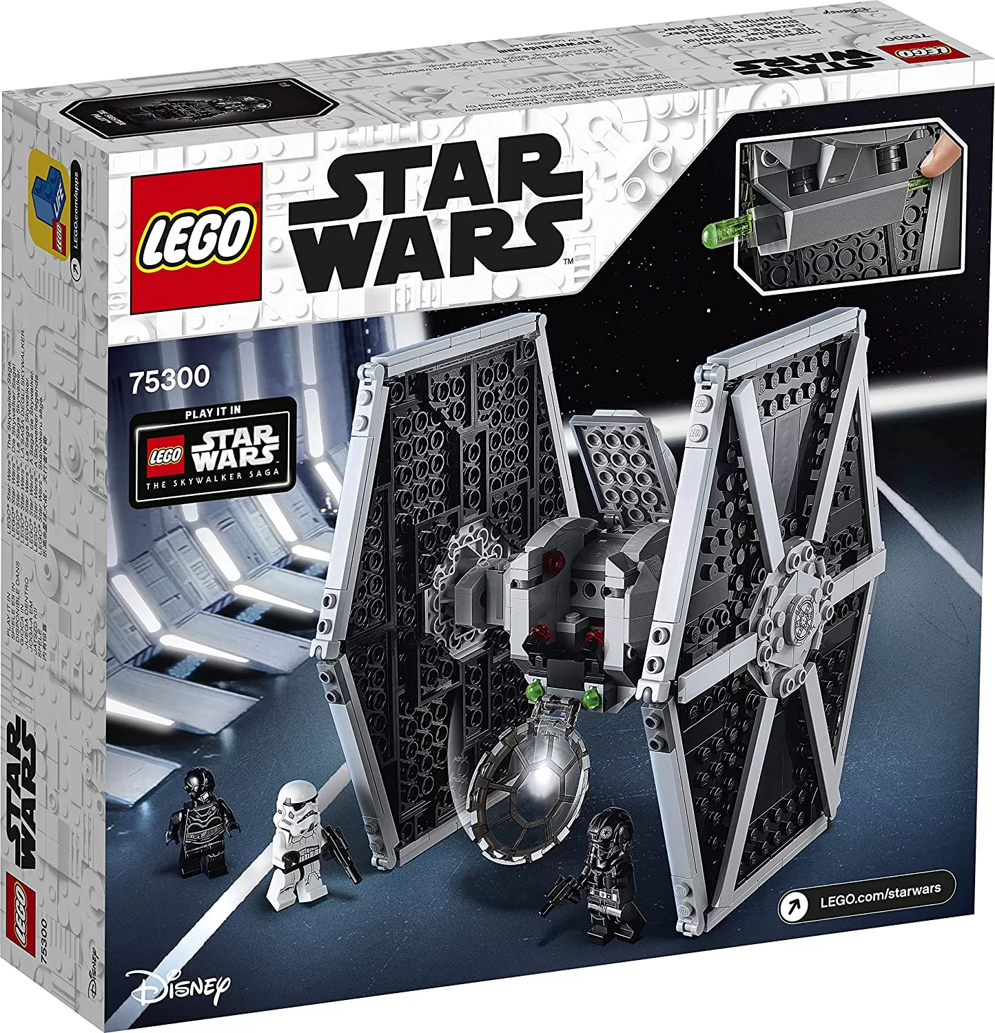 LEGO 75300 Star Wars Imperial TIE Fighter Spielzeug mit Sturmtruppler und Piloten als Minifiguren aus der Skywalker Saga – Bild 19