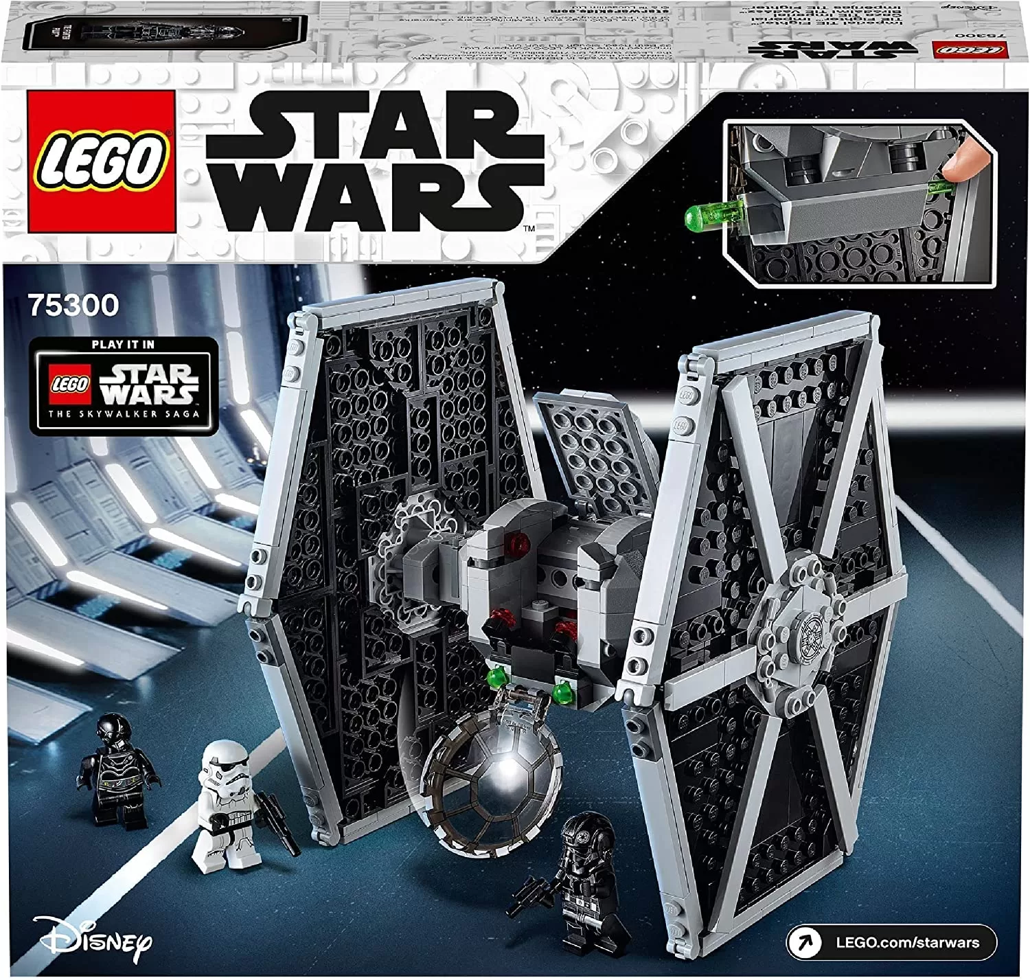 LEGO 75300 Star Wars Imperial TIE Fighter Spielzeug mit Sturmtruppler und Piloten als Minifiguren aus der Skywalker Saga – Bild 9