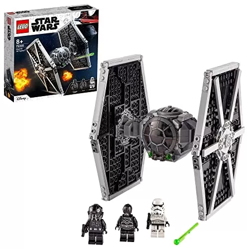 LEGO 75300 Star Wars Imperial TIE Fighter Spielzeug mit Sturmtruppler und Piloten als Minifiguren aus der Skywalker Saga