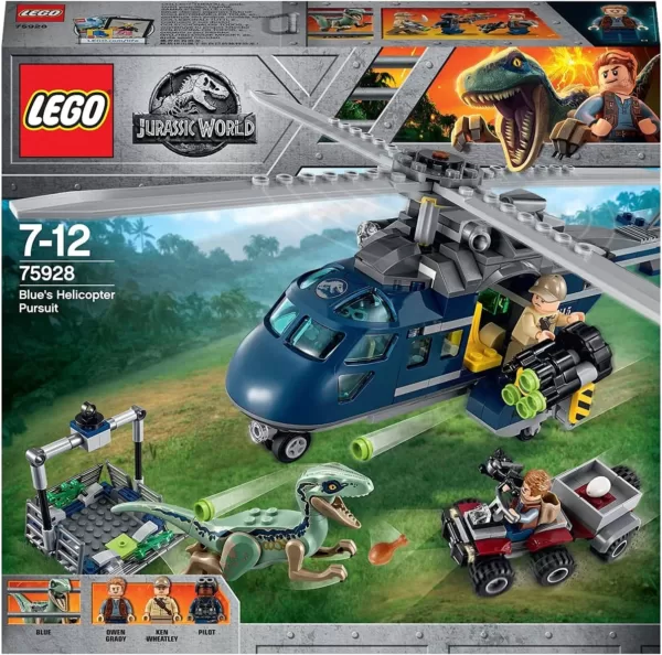 LEGO 75928 Jurassic World Blue's Hubschrauber-Verfolgungsjagd – Bild 6