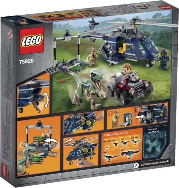 LEGO 75928 Jurassic World Blue's Hubschrauber-Verfolgungsjagd – Bild 8