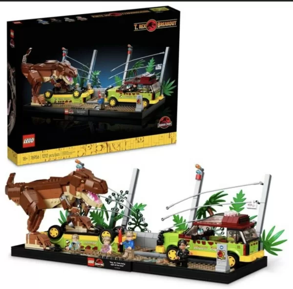 LEGO 76956 Jurassic Park T. rex Breakout – Bild 3