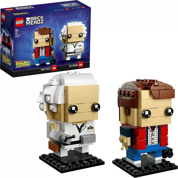 LEGO 41611 BrickHeadz Marty McFly und Doc Brown.