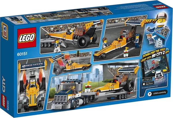 LEGO City 60151 - Dragster-Transporter – Bild 3
