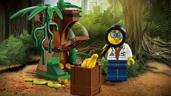 LEGO City 60157 - "Dschungel-Starter-Set Konstruktionsspiel, bunt – Bild 9