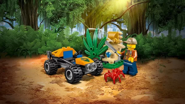 LEGO City 60157 - "Dschungel-Starter-Set Konstruktionsspiel, bunt – Bild 10