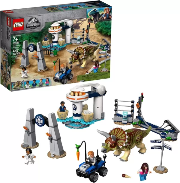LEGO 75937 Jurassic World Zorn des Triceratops.