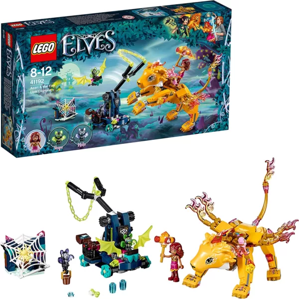 Lego Elves 41192 Azari und Die Falle für den Feuerlöwen, Speilzeug, Bunt