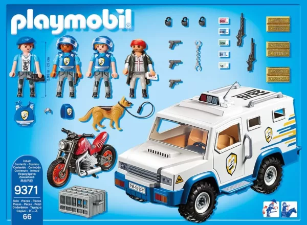 PLAYMOBIL City Action 9371 transporter, Ab 4 Jahren – Bild 4
