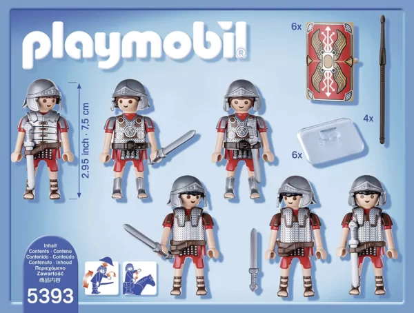 PLAYMOBIL History 5393 Römer-Angriffstrupp, ab 6 Jahren – Bild 3