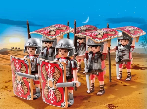 PLAYMOBIL History 5393 Römer-Angriffstrupp, ab 6 Jahren – Bild 4