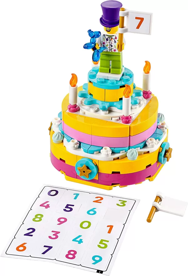 Unbekannt Lego Geburtstagsset 40382 Iconic Geburtstagstorte Birthday – Bild 3